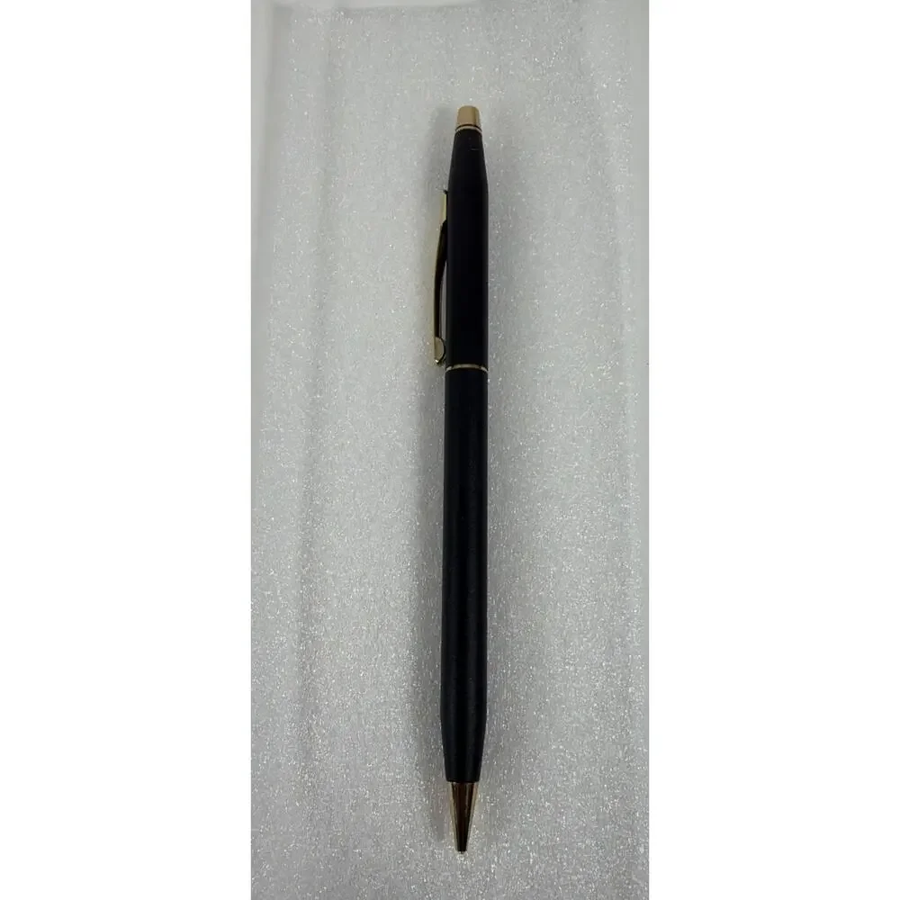Cross Set of 3 - 1 Twist Pen 1 Capped Pen & 1 Mechanical Pencil - Black & Gold